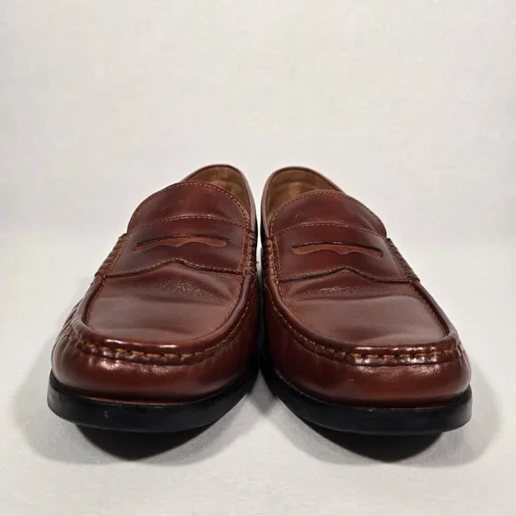 COLE HAAN  American Iconic Heritage Classic Brown Penny  Loafers Men's Size12 M. - Picture 5 of 17